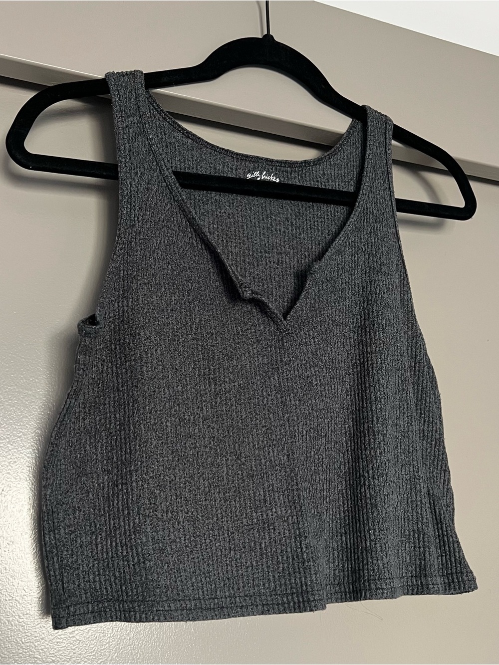Gilly Hicks Ribbed Tank Top